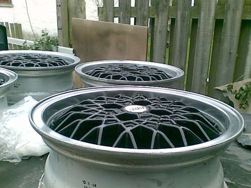 bbs fælg før polering