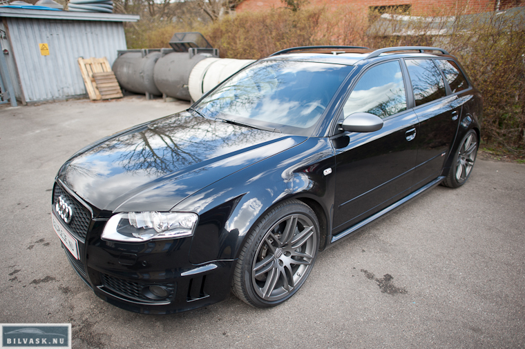Audi RS4 B7 Avant - Fuld polering! video & billeder.